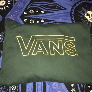 Vans | Dark green and gold hoodie